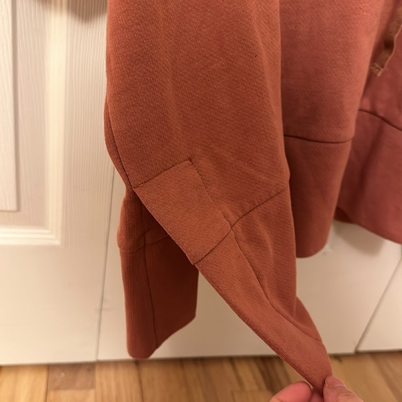 VARLEY Hutton oversized Short-Sleeve hoodie Sweatshirt size xsmall - Picture 3 of 6